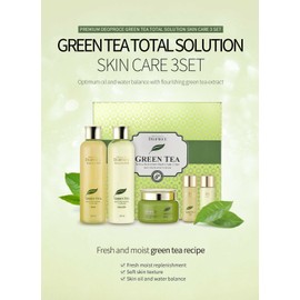 Deoproce Premium Green Tea Total Solution Skin Care 3 Set
