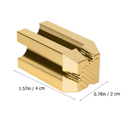 Vaguelly 1Pc Eyeliner Sharpener Tool Dual Function Cosmetic Pencil Sharpener Lightweight Durable Design for Eyebrow Eyeliner Pencils Easy to Carry Use