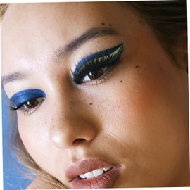 FOMIYES Sets Long Dense Glitter Eyelash Stickers Decorative Stickers for Women Beauty Makeup Eyelash Decals Unique Lash Look Dazzling Party Accessory Pairs