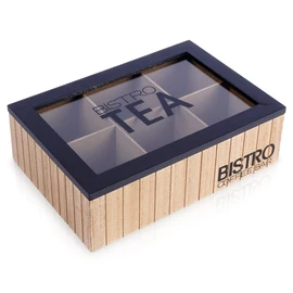 Vilde Tea Bag Holder Tea Bag Organiser Tea Bag Box Tea Bag Storage Bistro 24 x 16.5 x 7.5 cm