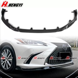 Unbranded Front Lip Splitter Gloss Black Painted For Lexus ES300h ES350 2018 2019 2020 25