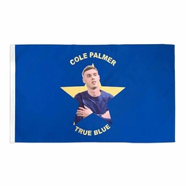 GIFTS 4 ALL Giant Cole Palmer Banner Flag, Cole 'Cold' Palmer Blues Striker Flag, Cole Palmer Football Fans Flag, Cole Palmer Bedroom Banner