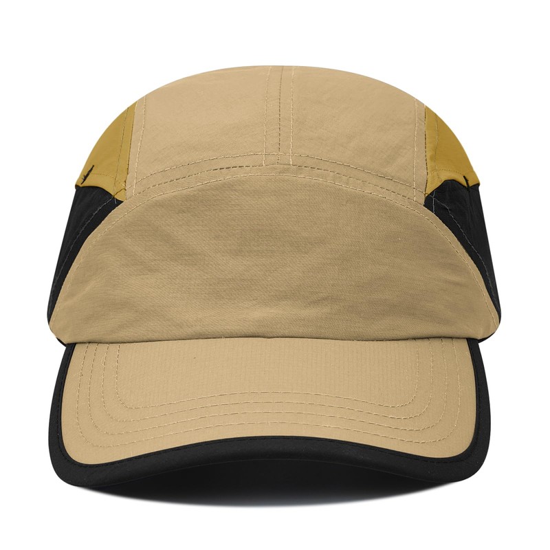 Clakllie 5 Panel Cap, Breathable Cap, Lightweight and Quick-Drying Baseball