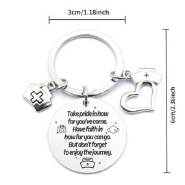 Nurse Gifts Keychain Nurses Gift for Nurse Gift for Women Nursing Student Gifts Medical Assistant Nurses RetirementGifts