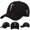 Jesus Themed Christian Baseball Caps Hats for Men Women Breathable