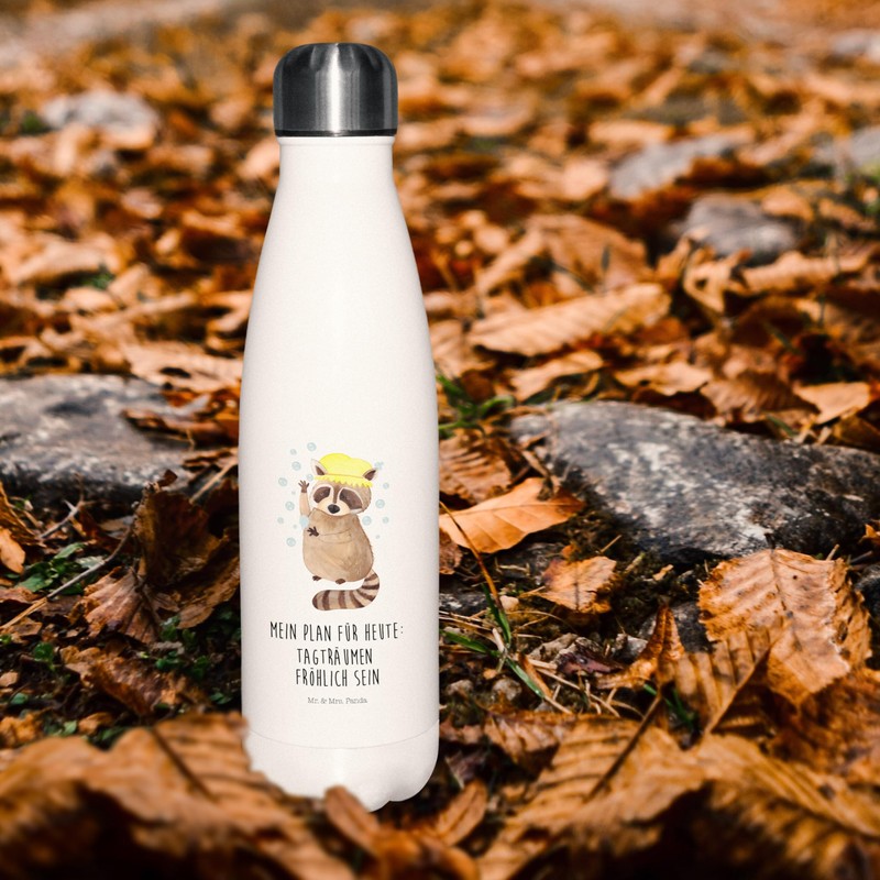 Mr. & Mrs. Panda Thermos Flask Raccoon Gift Stainless Steel