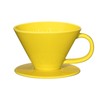 Hasamiyaki Common 26025 Coffee Dripper Yellow, Diameter 5.3 inches (13.5