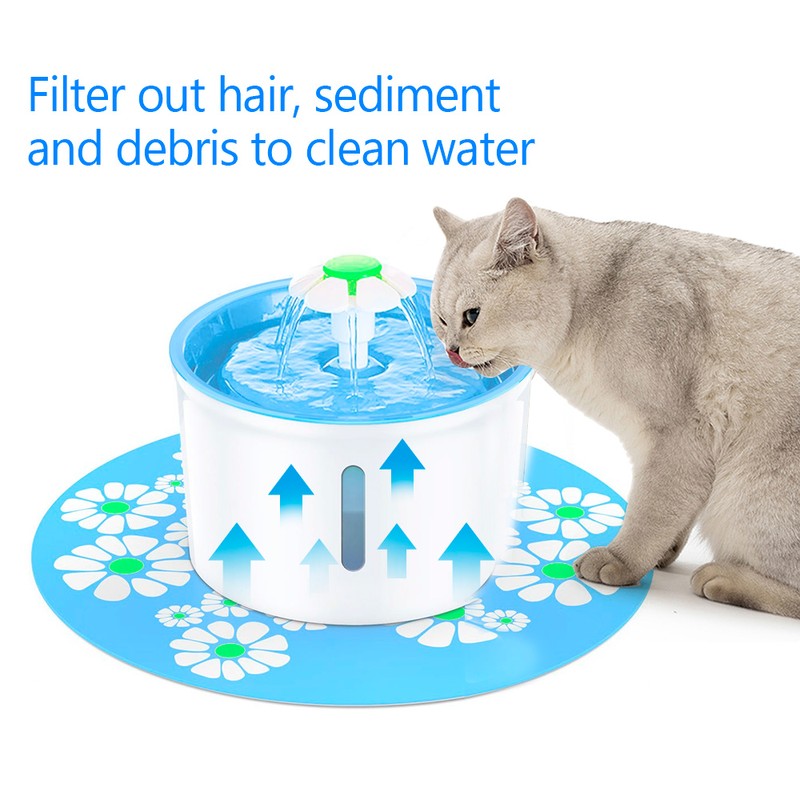 Cat Water Fountain Filters Replacement Filters for Flower Fountain Cat