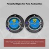 Rockville RT5 Aluminum Tweeter Pair, 2.8", 120W, 4 Ohms, Titanium