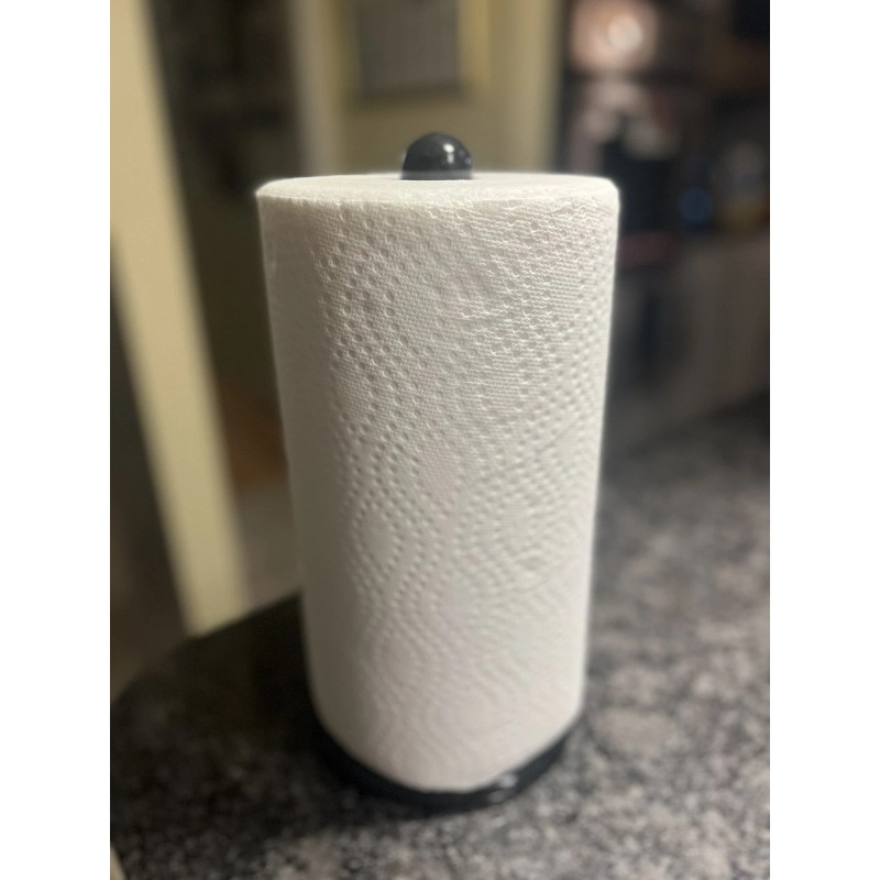 Radicaln Marble Paper Towel Holder~Black Kitchen Towels Rack~NIB