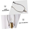 2 x Lighting Accessories Lamp Harps and Adapter Lamp Making