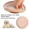 Kathson Silicone Dog Slow Feeder Bowl, 7.5 in Wide, 1.5