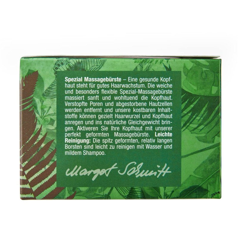 Margot Schmitt The fabulous garden head massage brush