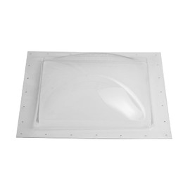 ToughGrade 14" x 14" RV/Camper Dome Skylights | Acrylic Replacement Skylights | RV Skylight for Camper Trailer, Motorhome, 5th Wheel (Clear)