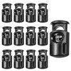 Trimming Shop Cord Lock Spring Loaded Single Hole Toggle Stopper
