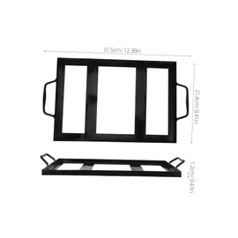 CIYODO BBQ Accessory Salt Plate Holder Rack Restaurant Versatile for Daily BBQ Parties