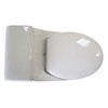 EAGO R-108SEAT Replacement Soft Closing Toilet Seat for TB108, White,
