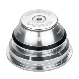 WFS HY875 1-1/8"-1-1/2" Semi-Integrated Threadless Headset 15.4mm Top Cone, Silver, HS06ZQSIL
