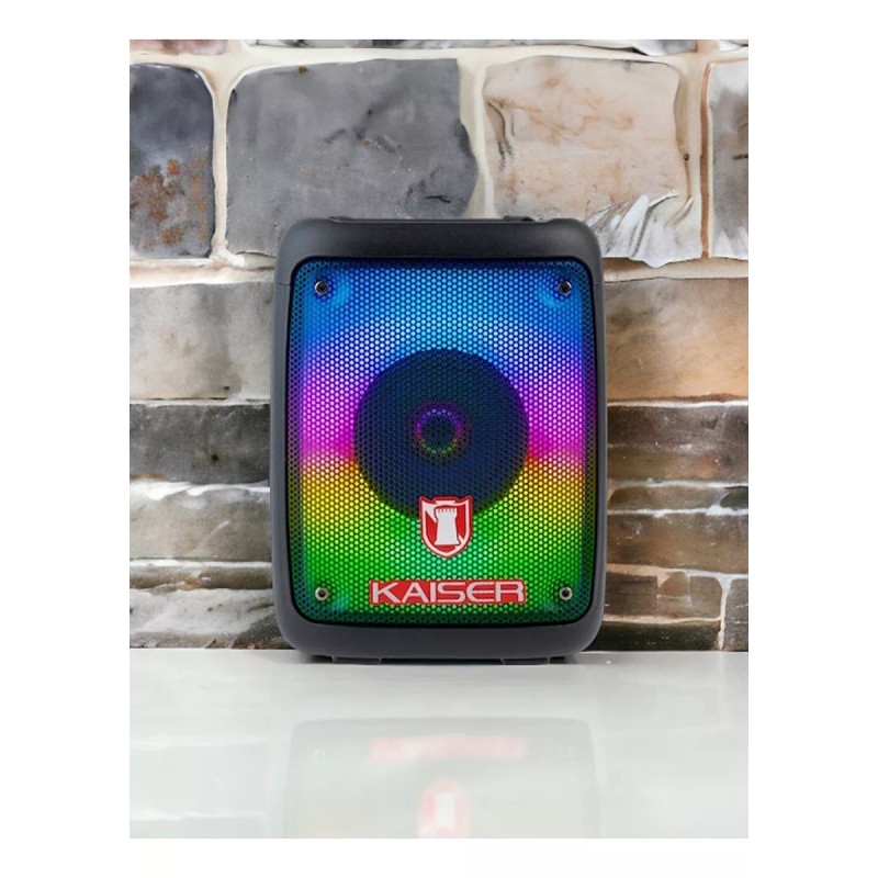 Kaiser Bafle Kaiser 3 Flama Ksw-7003 Color Negro