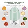 Electric Mini Vegetable Chopper, Food Chopper, Garlic Slicer Veggie, Salad,