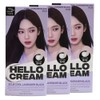 Mise-en-scène New Hello Cream Hair Dye 3CLB Cool Lavender Black x3 / 미쟝센 뉴 헬로크림 염색약 3CLB 쿨라벤더블랙 x3개