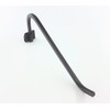 5 x Large Black Curl Up & Stand Square Wire