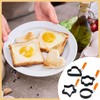 Axigundaone 8 Pcs Pancake Mold for Griddle, Egg Ring Set