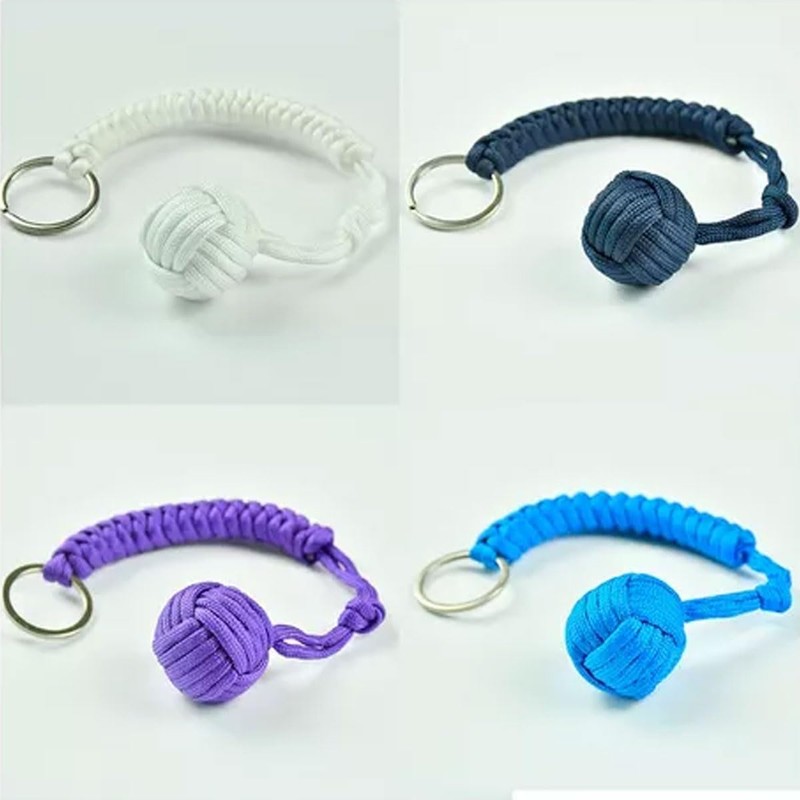Llavero Monkey Fist, Puño O Bola, Defensa Personal Grande