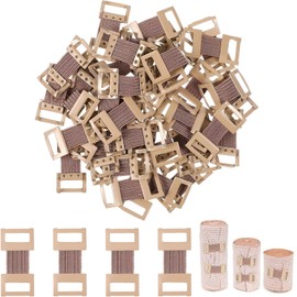 Pack of 50 Bandage Clips, Gauze Bandage Clips, Elastic, Mother-in-law Clip, Elastic Bandage Clips, Bandage Aluminium Clips, for Various Bandages Bandage Material