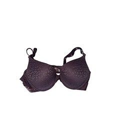 Victoria's Secret Pink Wear Everywhere Push Up Bra All Lace Velvet Logo Elastic Color Purple Size 38DD New