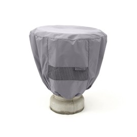 Covermates Bird Bath Cover - Weather Resistant Polyester, Weather Resistant, Elastic Hem, Outdoor Living Covers, 24DIAMETER x 18H, Charcoal