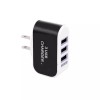 Multi 3-Port USB Home Wall Charger Plug Glowing Light 3.1A