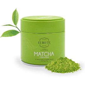 EURO TE- Té Verde Matcha Japonés Ceremonial - lata 30 gramos