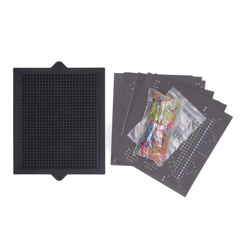 Kids DIY Inserting LED Lamp Multi Flashing Modes Develop Intelligence