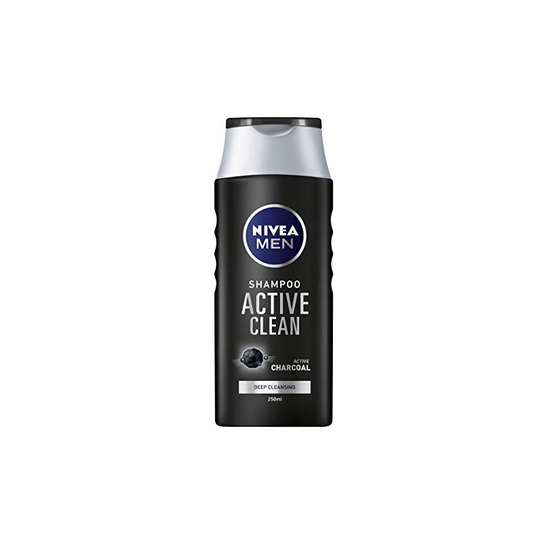 NIVEA Men Active Clean Shampoo, 250 ml