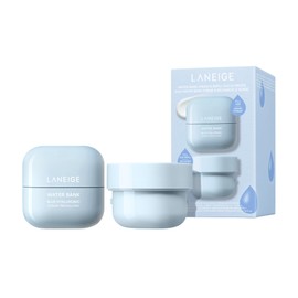 LANEIGE Water Bank Cream Moisturizer & Refill Duo Set: Hydrating Korean Face Cream with Squalane & Ceramide for Skin Barrier Support, Dermatologist-Tested