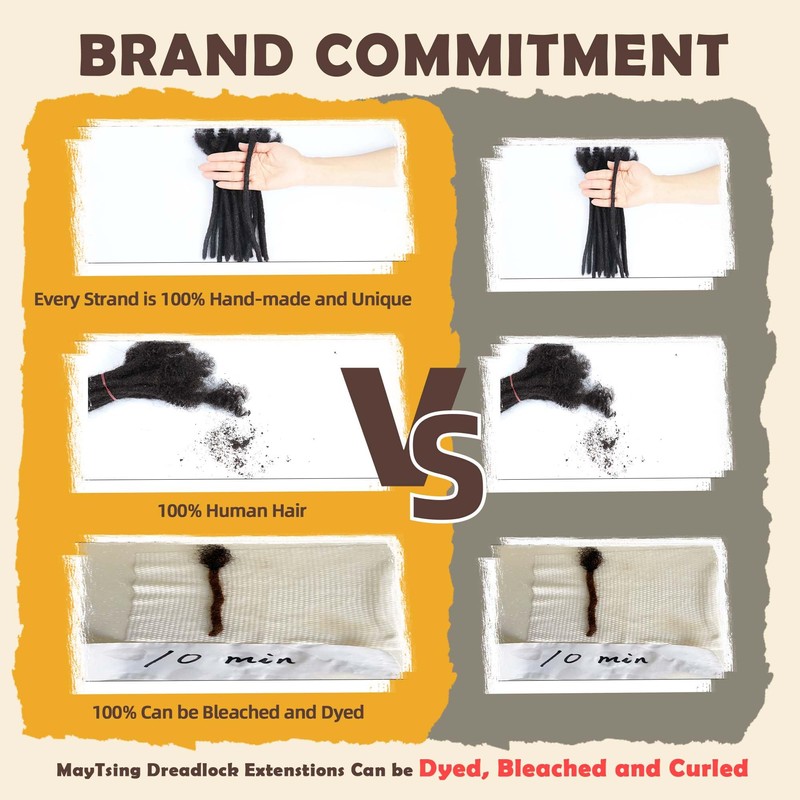 0.4cm Width 6-12 Inch 10, 20, 40 Strands Full Handmade