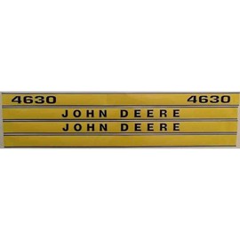 Compatible with John Deere Hood Decal Part No: A-JD420