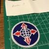 1960s 70s US Army Total Army Support Personnel Command Patch
