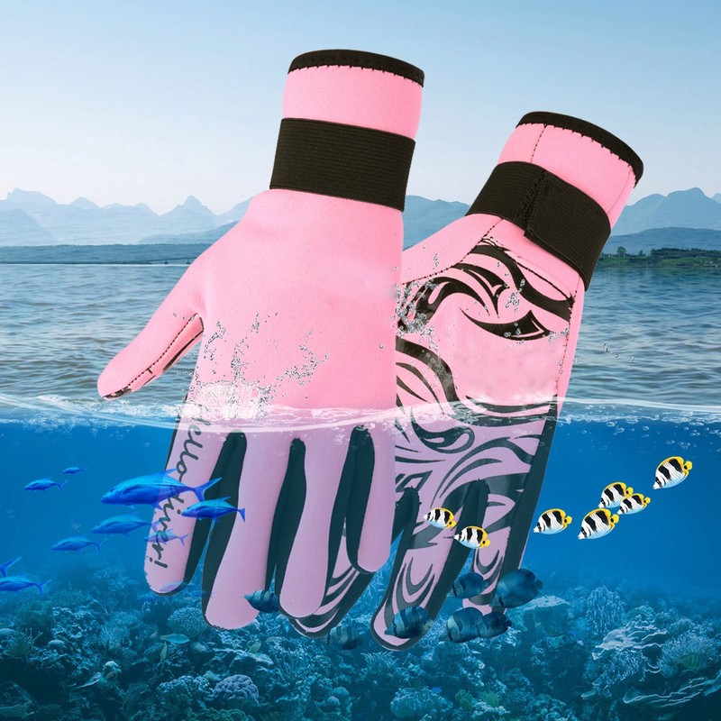 Keep Diving 2MM Warm Neoprene Gloves Swimming Scuba Snorkeling Gloves
