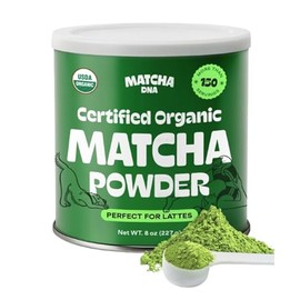 MATCHA DNA Té verde matcha en polvo orgánico certificado (lata de 227 g)                                                                              
