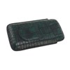 Artificial Leather Cigar Case Portable Lightweight Waterproof 3 Fingers Humidor