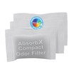 iTouchless 3-Pack Compact Bathroom Absorbs Garbage Smells, All Natural Activated
