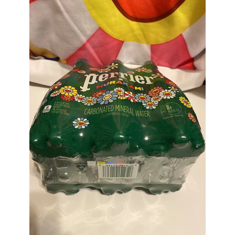 Perrier Takashi Murakami X Perrier Carbonated Water 6pack