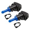 DUZFOREI 68024312AB 2PCS Windshield Washer Nozzle Replacement for Chrysler 200