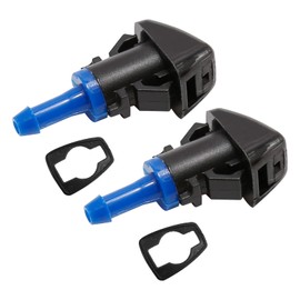 DUZFOREI 68024312AB 2PCS Windshield Washer Nozzle Replacement for Chrysler 200 2011 2012 2013 2014 Blue