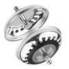 VZU 2PCS Kitchen Sink Strainer Plug, 78mm Sink Plug strainer,