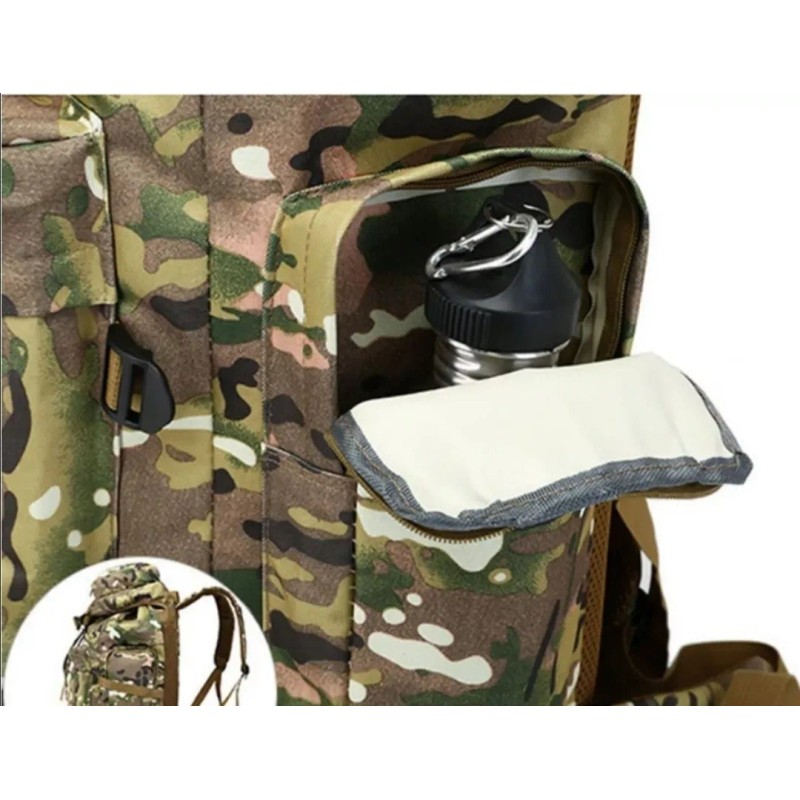 Yuqing Mochila De Senderismo Grande 70l Resistente Agua Para Vi