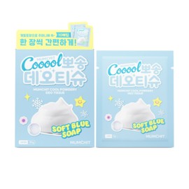 MUMCHIT [MUMCHIT]Cool Powdery Deo Tissue Soft Blue Soap (10ea)