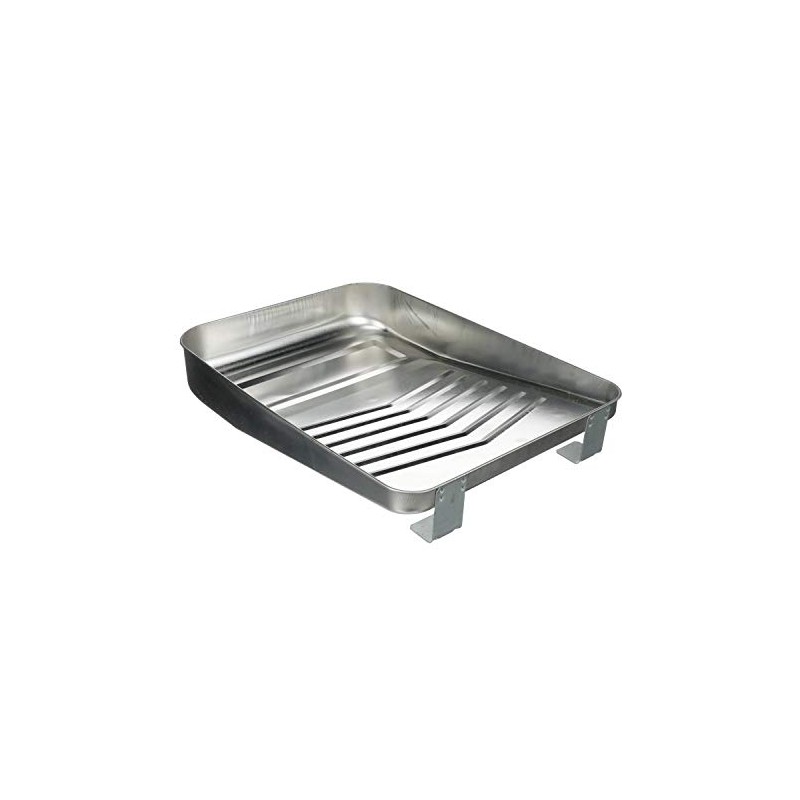 Seachoice Reusable Deluxe Angled Ribbed Paint Tray w/Ladder Lock Legs,